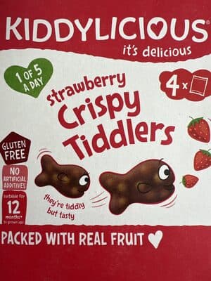 strawberry crispy tiddlers