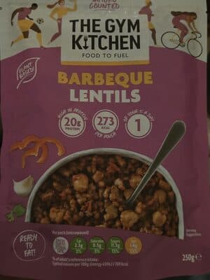 The Gym Kitchen Barbeque Lentils