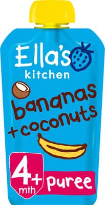 Organic Bananas + Coconuts Pouch 4+ Months