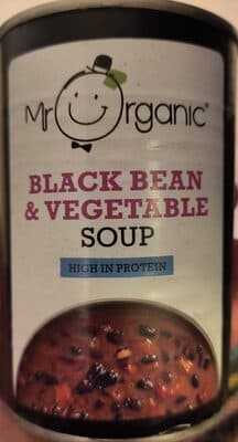 Mr Organic Black bean & vegetable soup