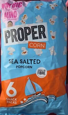 Proper corn sea salt