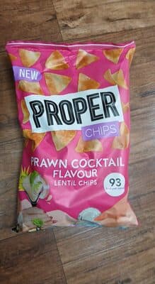 Prawn Cocktail Flavour Lentil Chips