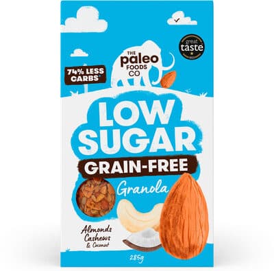 Low Sugar Grain-free granola