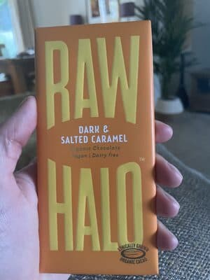 Dark & Salted Caramel Vegan Chocolate