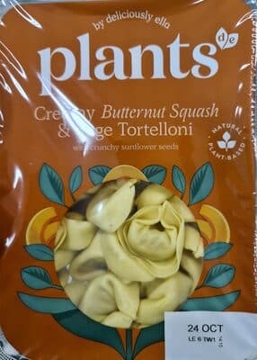 Creamy Butternut Squash and Sage Tortellini