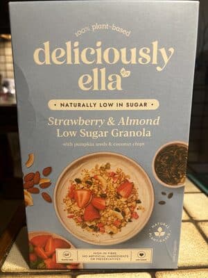Strawberry & Almond Low Sugar Granola