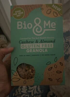 GLUTEN FREE GRANOLA CASHEW & ALMOND
