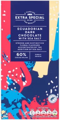 Ecuadorian Dark Chocolate With Sea Salt