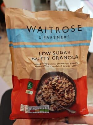 Low Sugar Nutty Granola