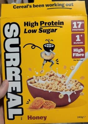 Honey Flavoured Soya Protein Hoops with Sweeteners