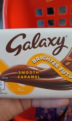 Smooth And Creamy Galaxy Chocolate With Luxurious Smooth Caramel