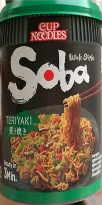 Cup Noodles Soba Wok Style Teriyaki