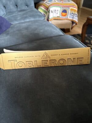 Golden Caramel Toblerone