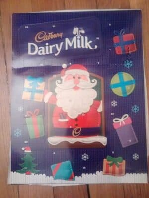 Dairy Milk Chocolate Advent Calendar