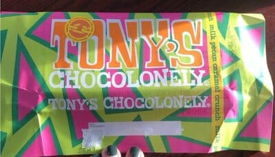 Tonys Chocolate milk pecan caramel crunch